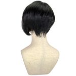 Curta estilo BOB nuca batida Preta