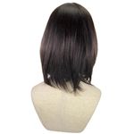 Houston.bob curta franja, mescla de fios