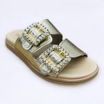 Chinelo Beira Rio ref. 8528.102.9569 - dourado
