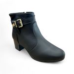 Bota Feminina Modare cano curto salto bloco ref. 7072.111.27591 - preto
