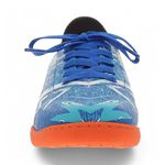 Tênis infatil Molekinho ref. 2808.334.28641 - azul/laranja