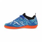 Tênis infatil Molekinho ref. 2808.334.28641 - azul/laranja
