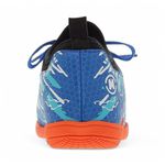 Tênis infatil Molekinho ref. 2808.334.28641 - azul/laranja