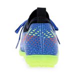 Tênis infatil Molekinho ref. 2819.107.26456 - azul/amarelo neon