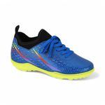 Tênis infatil Molekinho ref. 2819.107.26456 - azul/amarelo neon