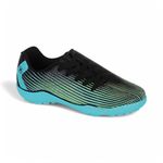 Tênis infatil Molekinho ref. 2819.110.28854 - preto/turquesa