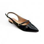 Sapatilha Vizzano slingback verniz ref. 1206.296.13488 - preto