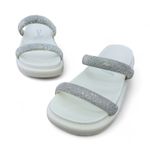 Papete Vizzano ref. 6459.110.26769 - branco off - cristal