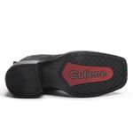 Botina Masculina Crazy Horse Preto