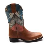 Bota Texana Masculina Malboro Wisky/Pintura