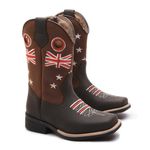 Bota Texana Infantil Crazy Horse Café/Telha