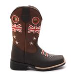 Bota Texana Infantil Crazy Horse Café/Telha