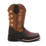 Bota Texana Infantil Crazy Horse Café/Castor