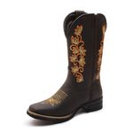 Bota Texana Feminina Crazy Horse Café