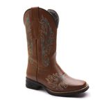 Bota Texana Feminina Florence Doce de Leite