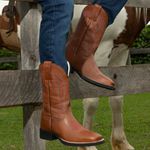 Bota Texana Masculina Malboro Wisky