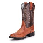 Bota Texana Masculina Latego Chocolate/Castanho