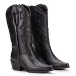 Bota Texana Feminina Florence Preto