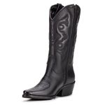 Bota Texana Feminina Florence Preto