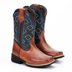 Bota Texana Infantil Latego Chocolate/Café