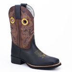 Bota Texana Masculina Crazy Horse Café/Telha