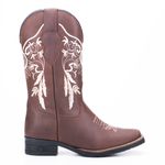 Bota Texana Feminina Crazy Horse Telha 