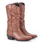 Bota Texana Feminina Floter Havana 