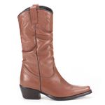 Bota Texana Feminina Floter Havana 