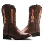 Bota Texana Feminina Florence Café