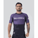 RASHGUARD MANGA CURTA PURPLE BELT