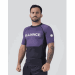 RASHGUARD MANGA CURTA PURPLE BELT