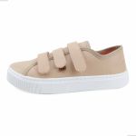 Tênis Feminino Celeste Velcro Nude