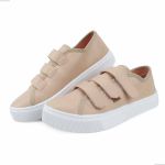 Tênis Feminino Celeste Velcro Nude