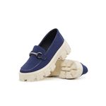 Mocassim Karla Feminino Azul