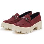 Mocassim Karla Feminino Vermelho