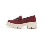 Mocassim Karla Feminino Vermelho