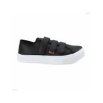 Tênis Feminino Celeste Velcro Preto
