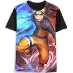 Camiseta Full 3d Naruto Uzumaki
