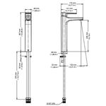 Misturador Monocomando Mesa Bica Alta Lavatório Docol Lift