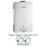 Aquecedor de Água a Gas Digital LZ 1600N GN Lorenzetti