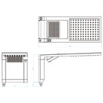 Ducha Acqua Duo Ultra Branco e Cromado 127V 5500W