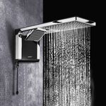 Ducha Acqua Duo Ultra Preto e Cromado 127v 5500w Lorenzetti