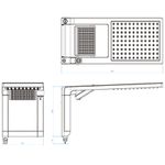 Ducha Acqua Duo Ultra Preto e Cromado 220v 7800w