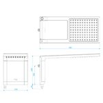 Ducha Acqua Storm Ultra Branco e Cromado 127V 5500w da Lorenzetti
