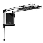 Ducha Acqua Storm Ultra 220V 7800w Preta e Cromada Lorenzetti
