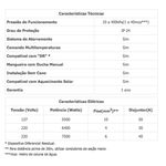  Ducha Advanced Multitemperaturas 127V 5500w Branca