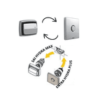  Kit conversor Hydra Max para Hydra Plus 1.1/2 Deca