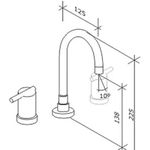 Misturador Para Lavatório Mesa Gioia Cr Fabrimar