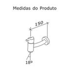 Torneira de Parede Curta p/ Lavatório Gioia Fabrimar