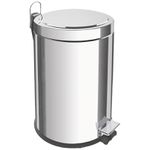 Lixeira com pedal em aço inox 5L - Tramontina